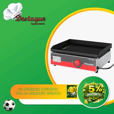 Bifeteiras Light Elétricas- CBE 600 L METALCUBAS