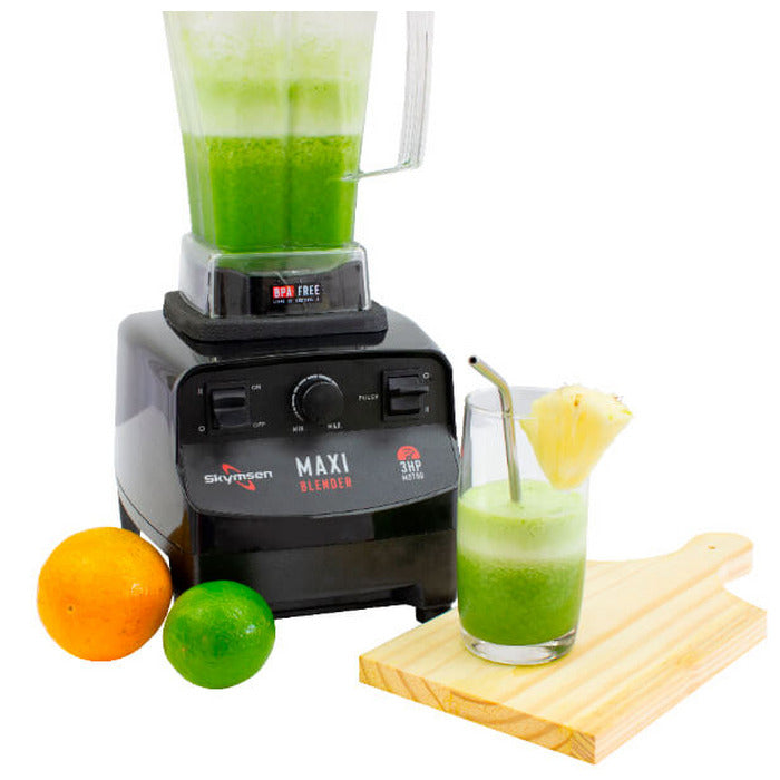 Liquidificador 3cv Maxi Blender Copo Tritan 2l Bm2 Skymsen Cor Preto-piano
