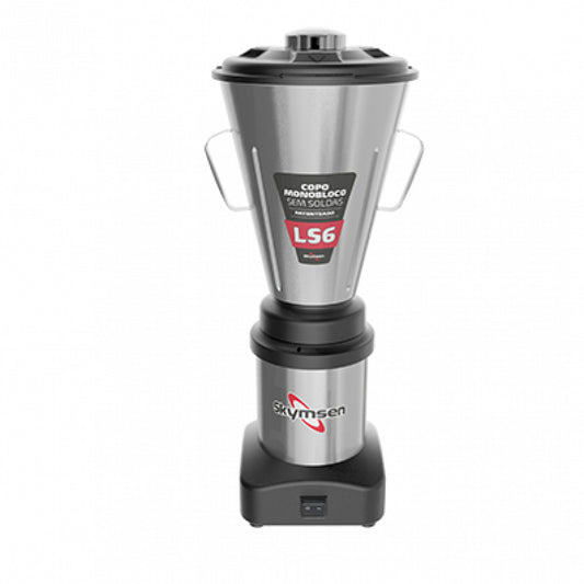 LS6 LIQUIDIFICADOR COMERCIAL INOX, COPO MONOBLOCO INOX SKYMSEN