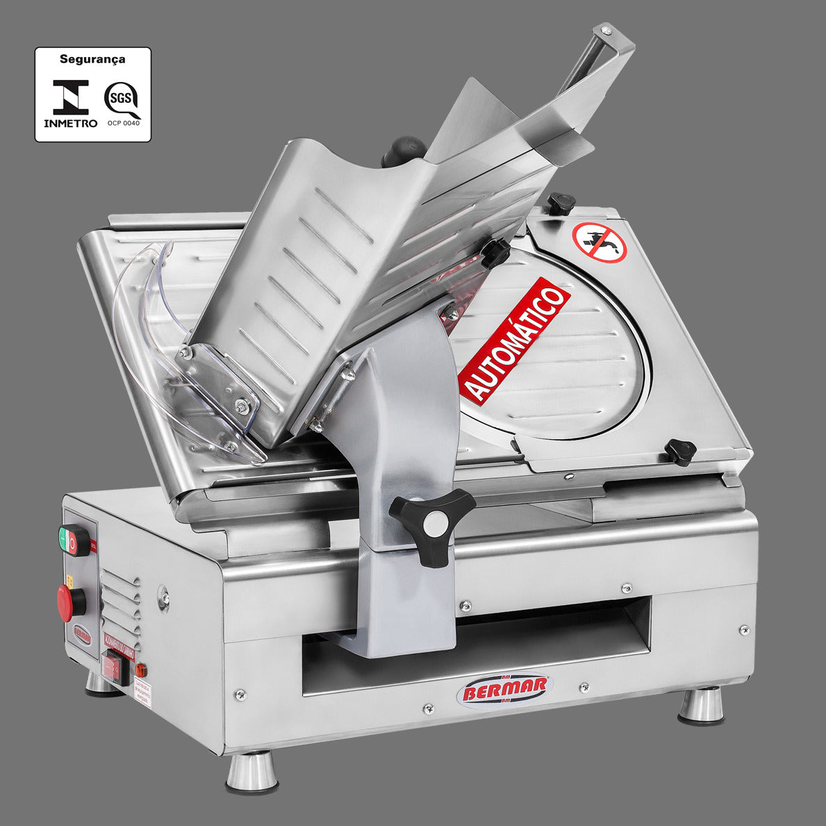 CORTADOR DE FRIOS SEMI AUTOMÁTICO LÂMINA 300mm- BM 19 NR PF BERMAR