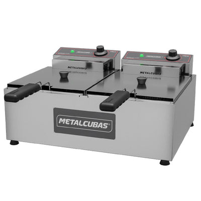 Fritadores Retangulares Elétrico - Óleo- FRCE 10 G2 - Elétrico METALCUBAS