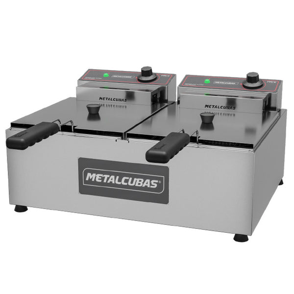 Fritadores Retangulares Elétrico - Óleo- FRCE 10 G2 - Elétrico METALCUBAS