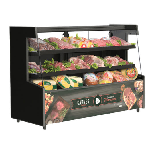 Balcão Refrigerado Visorâmico 2 Pistas-VIS-140-CONSERVEX