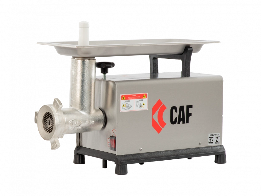 Moedor de Carne CAF 10 SM Inox Bivolt CAF MÁQUINAS