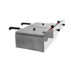 FED-20-N FRITADEIRA ELÉTRICA, 2 CUBAS DE 5 LITROS, INOX 220V