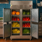 Geladeira Industrial Comercial 4 Portas Inox Refrigel-